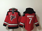 Men's Atlanta Falcons #7 Bijan Robinson Red Ageless Must-Have Lace-Up Pullover Hoodie,baseball caps,new era cap wholesale,wholesale hats